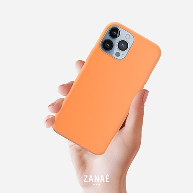 Coque Zanaé Color Orange Agrume