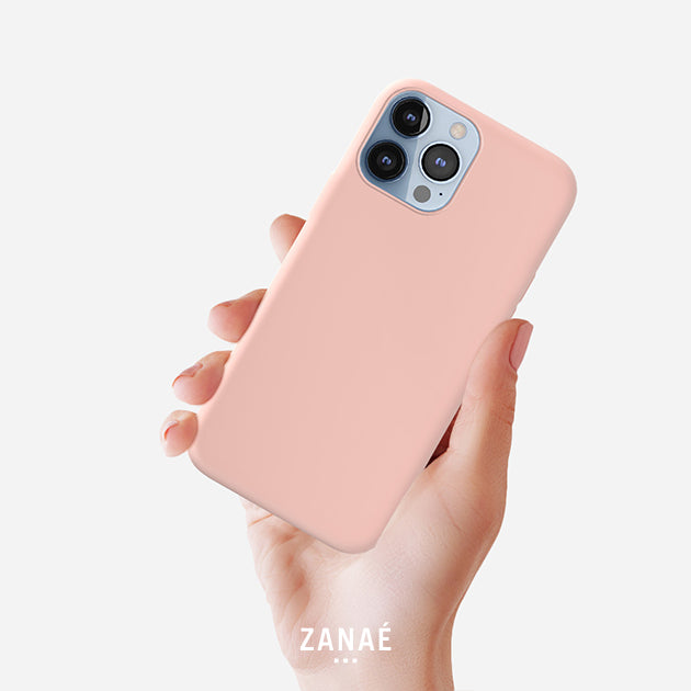 Coque Zanaé Color Rose Aurore