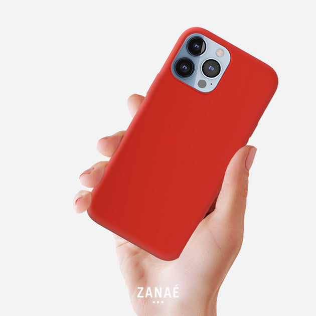 Coque Zanaé Color Rouge lumière