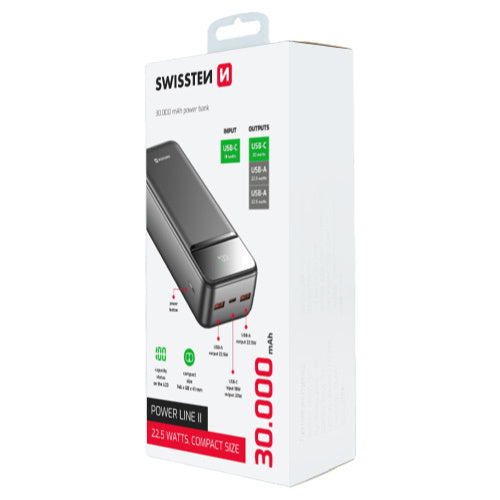 Batterie Externe 30000mAh (charge rapide)