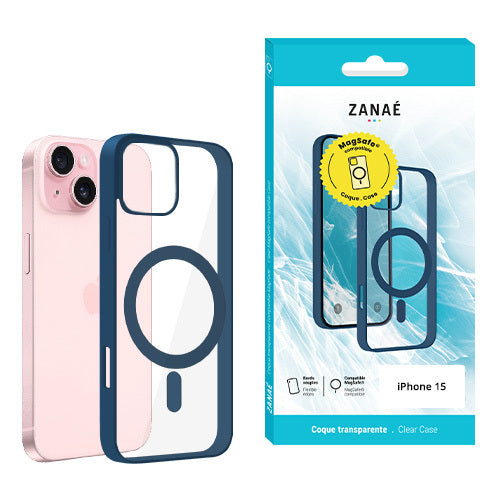 Coque Aura Magsafe Bleu
