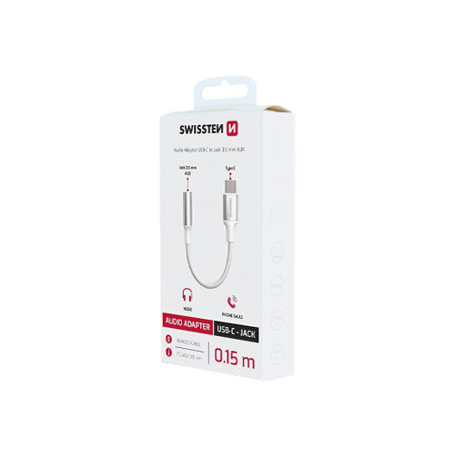 Adaptateur USB-C / Prise Jack Blanc