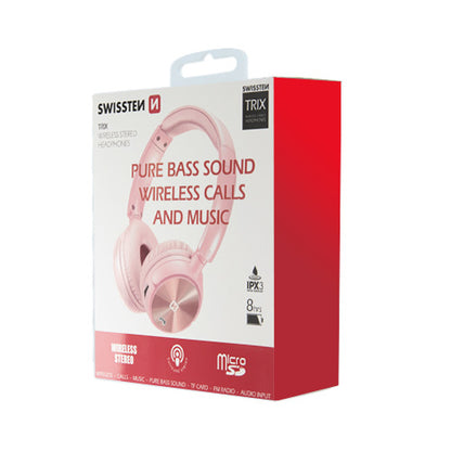 Casque Bluetooth Trix - Rose