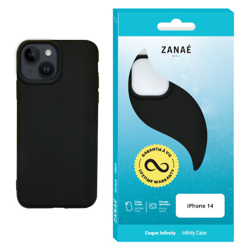 Coque Infinity Noir (garantie à vie)
