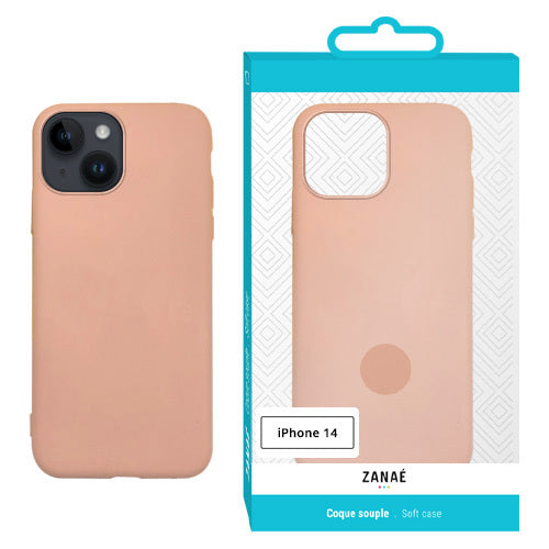 Coque Zanaé Color Rose Aurore