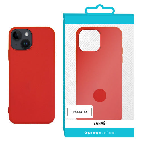 Coque Zanaé Color Rouge lumière