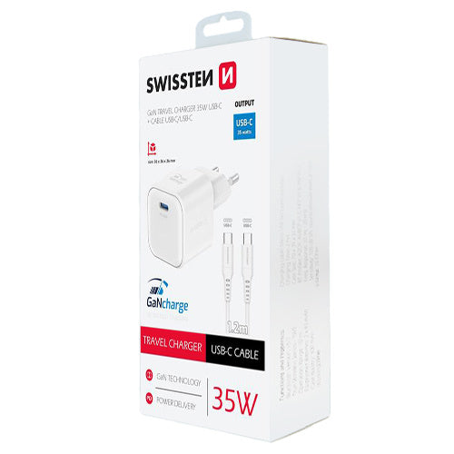 Chargeur Rapide 35w (USB-C vers USB-C)