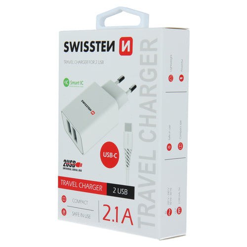 Chargeur 10w (2xUSB-A vers USB-C)