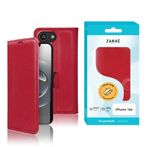 Etui Portefeuille Rouge