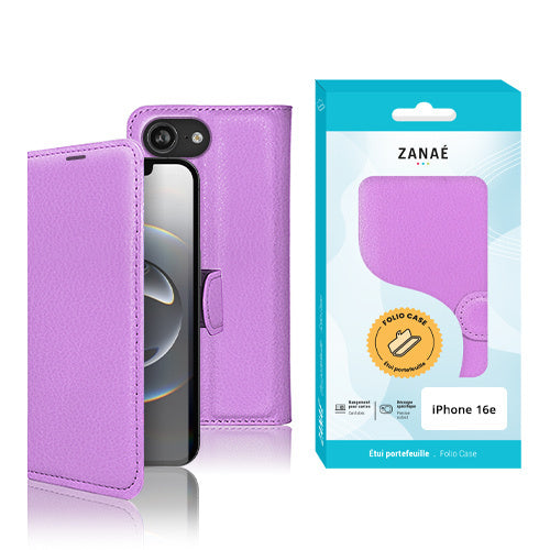 Etui Portefeuille Violet